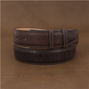 Mocha Bison 1 1/2" Belt